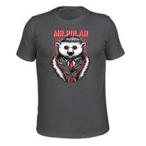 Camiseta Plus Size 100% Algodão Malha 30.1 Estampada Mr. Polar