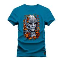 Camiseta Plus Size Algodão Premium T-Shirt Guerreito Feldal