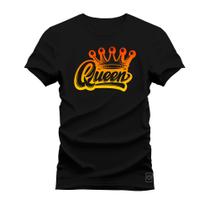 Camiseta Plus Size Algodão Premium T-Shirt King End