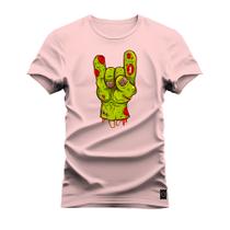 Camiseta Plus Size Algodão Premium T-Shirt The Rock Show