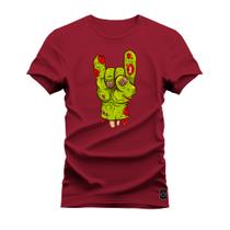 Camiseta Plus Size Algodão Premium T-Shirt The Rock Show