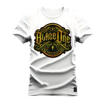 Camiseta Plus Size Algodão T-Shirt Premium Estampada Blaze Loe