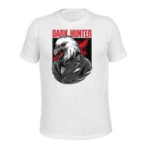 Camiseta Plus Size Algodão Tecido Macio Dark Hunter