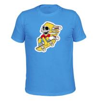 Camiseta Plus Size Algodão Tecido Macio Estampada Bartson Skate