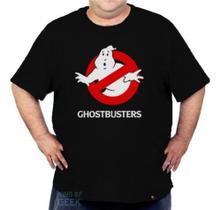 Camiseta Plus Size Caça Fantasmas Camisa Filme Ghostbusters