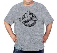 Camiseta Plus Size Caça Fantasmas Ghostbusters Filme Anos 90