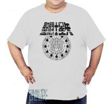 Camiseta Plus Size Cavaleiros Do Zodíaco Blusa Desenho Geek