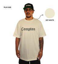 Camiseta Plus Size Compton Streetwear Masculina