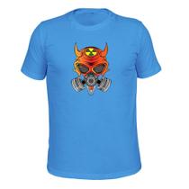 Camiseta Plus Size Confortável Malha 30.1 Estampada Mask