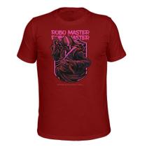 Camiseta Plus Size Confortável Malha 30.1 Robo Master