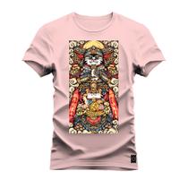 Camiseta Plus Size Confortável Premium Estampada Mandala Colors