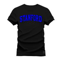 Camiseta Plus Size Confortável Premium Estampada StandFord