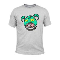 Camiseta Plus Size Confortável Tecido Macio Dog Corrente