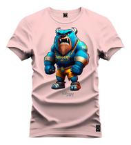 Camiseta Plus Size Confortavel Urso Garras G1 a G5