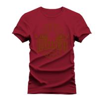 Camiseta Plus Size Estampada Algodão Gola Redonda Confortável Dutton