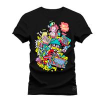 Camiseta Plus Size Estampada Premium Algodão Boom Car - Nexstar