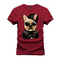 Camiseta Plus Size Estampada Premium Algodão Dogão Boladão Style