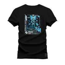 Camiseta Plus Size Extra Grande Algodão Estampa Digital Evolve Cub