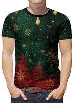 Camiseta Plus Size Feliz Natal Blusa Fantasia Masculina e4