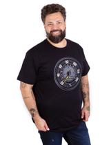 Camiseta Plus Size Fusca Velocímetro Preta. Camiseta Plus Size Fusca Velocímetro Preta.