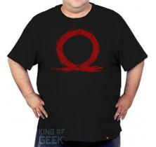 Camiseta Plus Size God Of War Kratos Gaia Artemis Gamer Geek