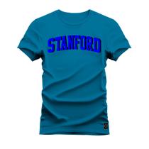 Camiseta Plus Size Grande Algodão Estampa Dtf Premium StandFord