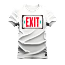 Camiseta Plus Size Grande Confortável Estampa Digital Exist