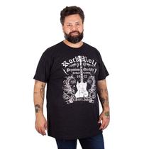 Camiseta Plus Size Guitarra SG Preta Jaguar. Camiseta Plus Size Guitarra SG Preta Jaguar.