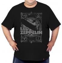 Camiseta Plus Size Led Zeppelin - King Of Geek