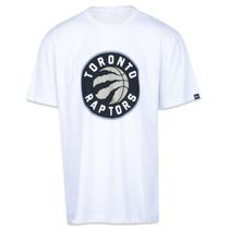 CAMISETA PLUS SIZE MANGA CURTA NBA TORRONTO RAPTORS CORE BRANCO PRETO New Era