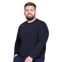 Camiseta Plus Size Manga Longa Masculina Com Proteção UV Selene Camiseta Plus Size Manga Longa Masculina Com Proteção UV Selene