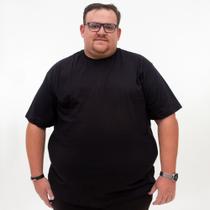 Camiseta Plus Size Masculina Algodão Extra Grande Tamanho Especial Lisa Confortavel