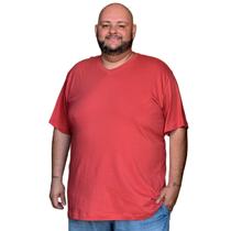 Camiseta Plus Size Masculina Básica 2273