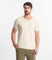 Camiseta Plus Size Masculina Diametro Bege
