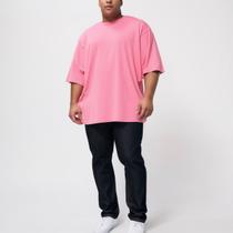 Camiseta Plus Size Masculina Lisa Oversized 100% Algodão Camisa Grande Conforto Casual Gola Redonda