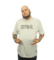 Camiseta Plus Size Masculina Oversized Symbol Streetwear Camiseta Plus Size Masculina Oversized Symbol Streetwear
