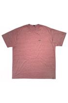 Camiseta Plus Size Mescla HF - Vinho - Casual - Outono