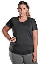 Camiseta Plus Size New Trip Preto