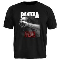 Camiseta PLUS SIZE Pantera Vulgar Display Of Power Oficial Stamp Camiseta PLUS SIZE Pantera Vulgar Display Of Power Oficial Stamp