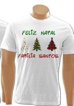 Camiseta Plus Size Personalizada de Natal