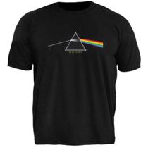 Camiseta Plus Size Pink Floyd Unissex Stamp Estilo Rock Retrô com Conforto