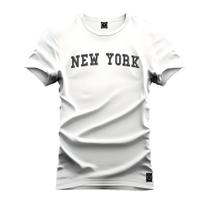 Camiseta Plus Size Premium 100% Algodão Estampada Shirt Unissex New York Tires