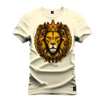 Camiseta Plus Size Premium Confortável Estampada King OF Leon