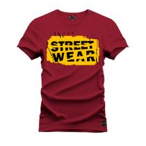 Camiseta Plus Size Premium Confortável Estampada Street Wear