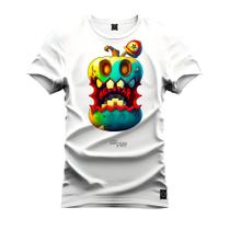 Camiseta Plus Size Premium Estampada Abobora Tenebrosa - Nexstar