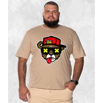 Camiseta Plus Size Premium Estampada Algodão Boné Bolado 3.0 Camiseta Plus Size Premium Estampada Algodão Boné Bolado 3.0