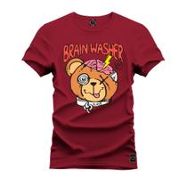 Camiseta Plus Size Premium Estampada Brain Walsher