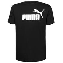 Camiseta Plus Size Puma Essentials Logo Masculina