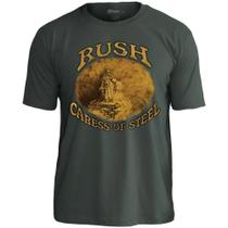 Camiseta PLUS SIZE Rush Caress Of Steel Oficial Stamp