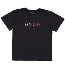 Camiseta Plus Size RVCA Floral Frame Preta